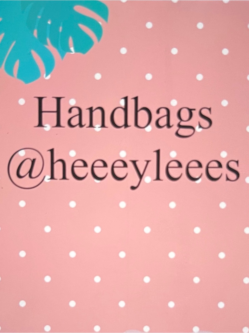 Designer Bags & More !